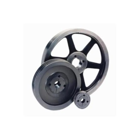 Dodge Industrial 6J2.65-1108 Poly-V Sheave, Taper-Lock Bore, 2.66 in OD, 6 Grooves, 0.938 in W Face 122957